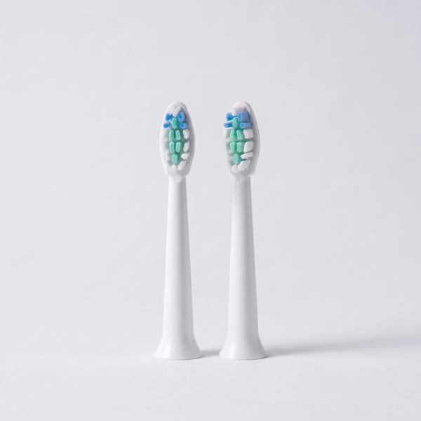 2 brush heads